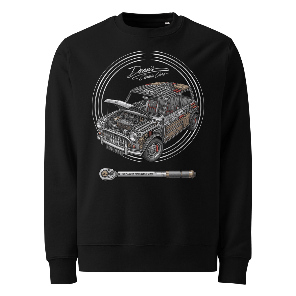 Cooper S Spanner Roof Heavyweight Sweatshirt - Dean's Classic Cars