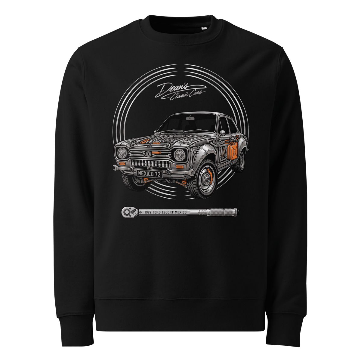 Escort Mexico Rally Forged Heavyweight Sweatshirt - Dean's Classic Cars