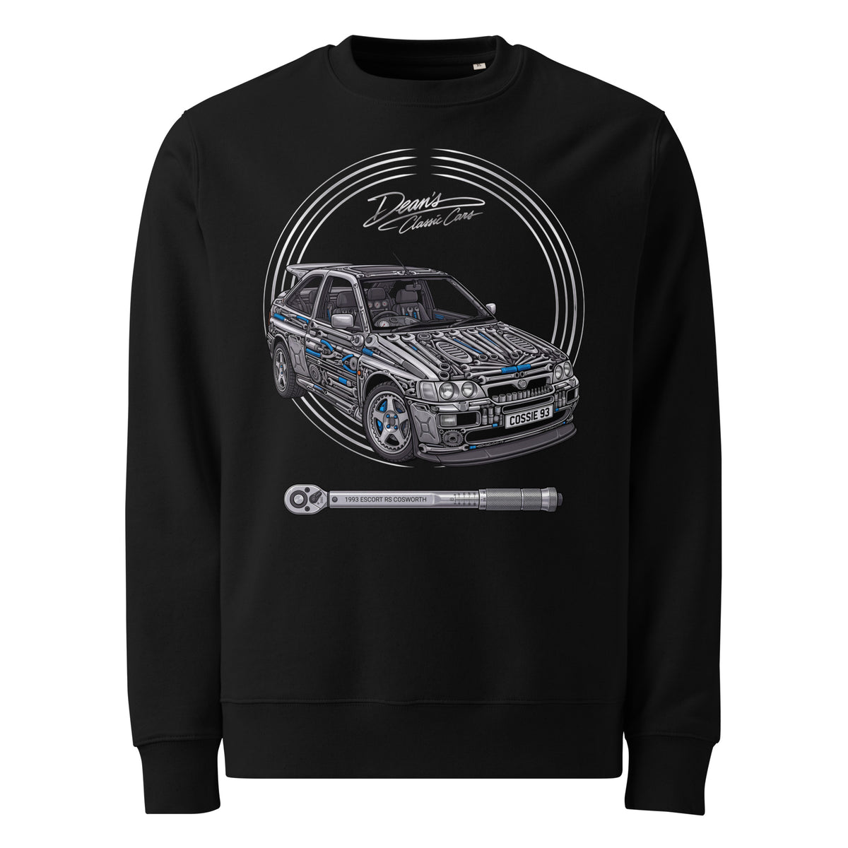Escort Cossie Biplane Forged Heavyweight Sweatshirt - Dean's Classic Cars