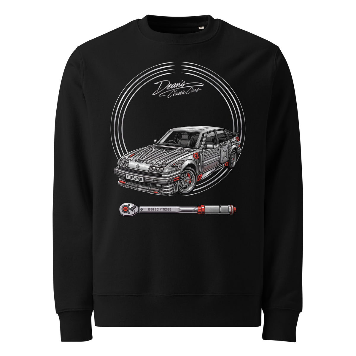 SD1 Vitesse Toolbox Doors Heavyweight Sweatshirt - Dean's Classic Cars