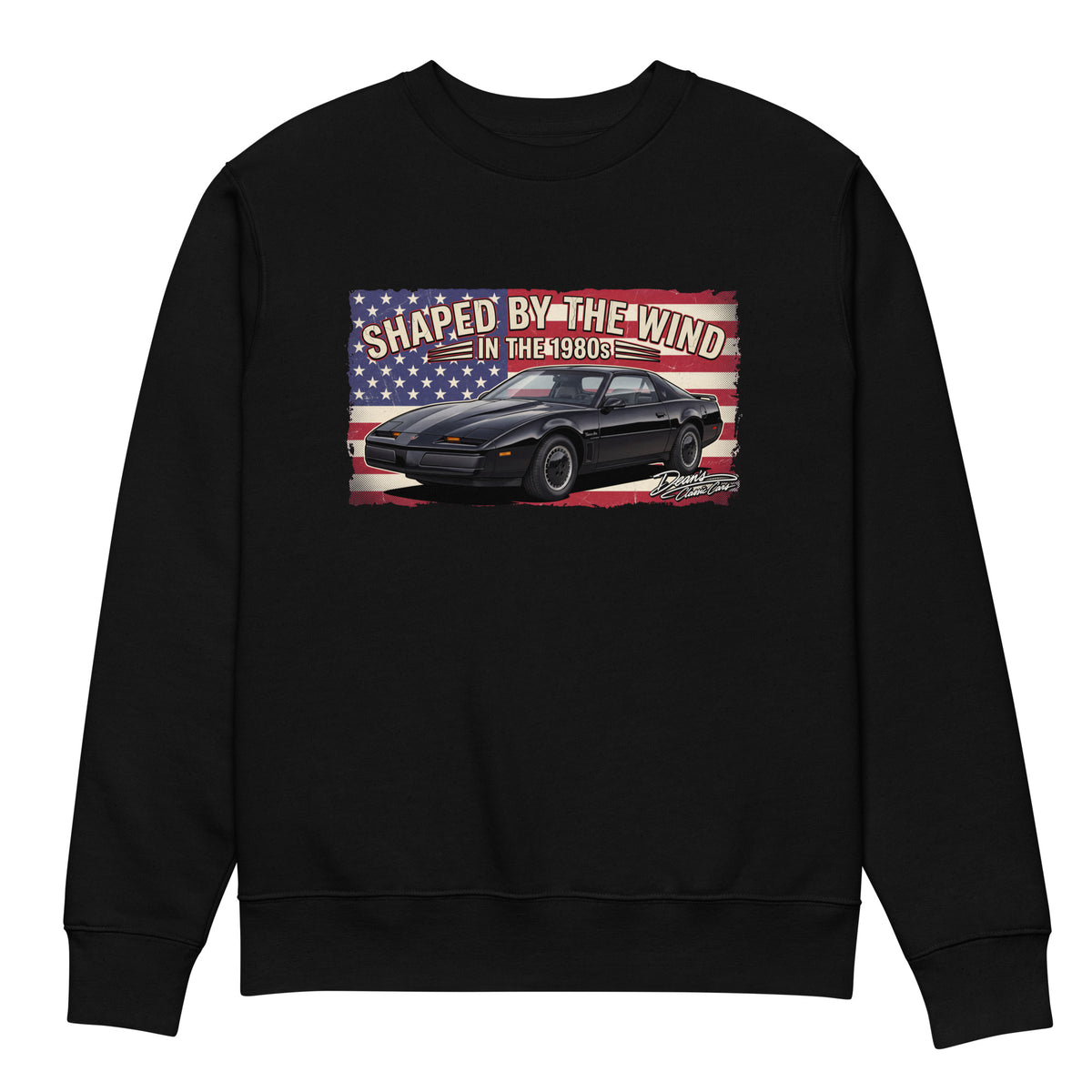 Trans Am Black Wedge Heavyweight Sweatshirt - Dean's Classic Cars