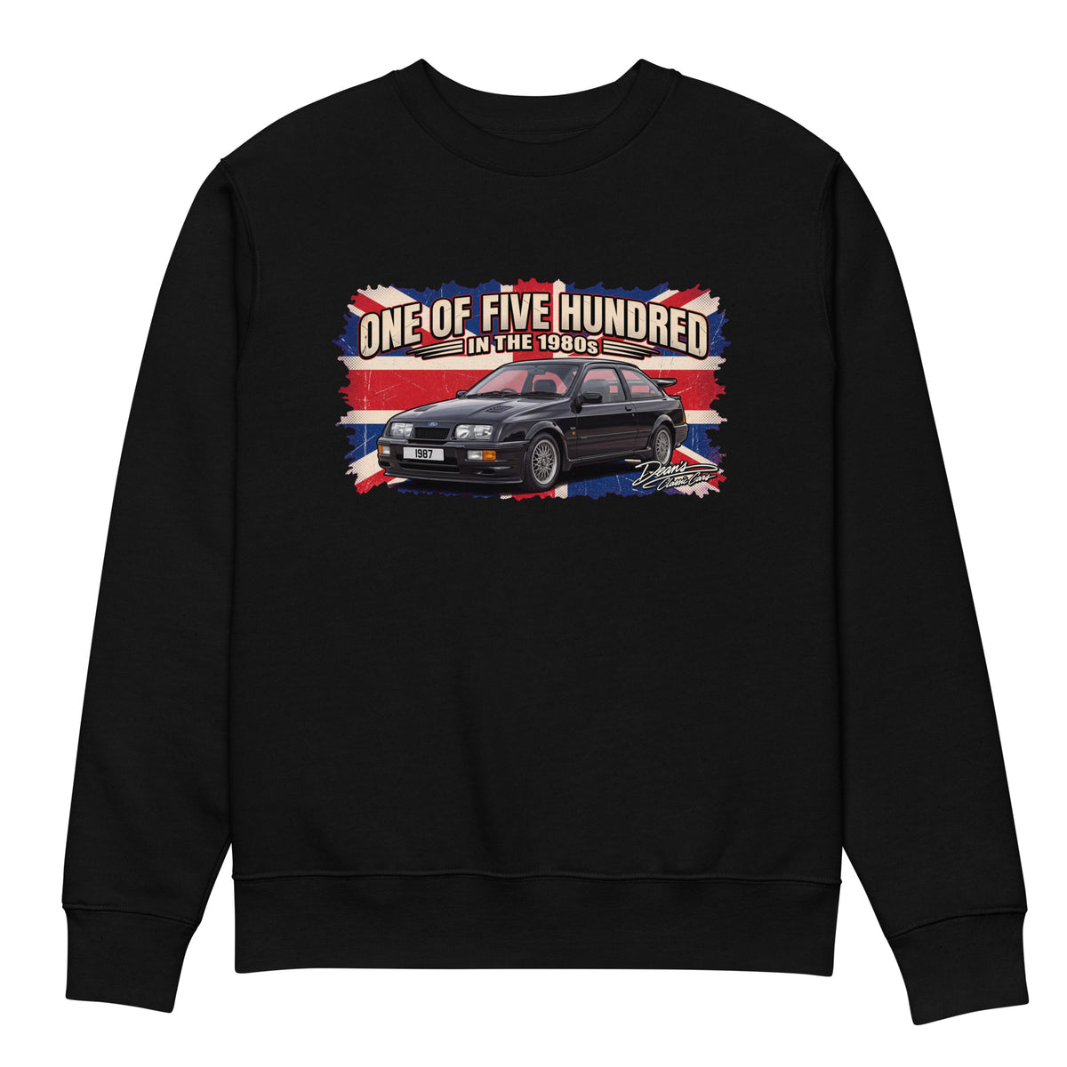 Sierra RS500 Whale Tail Heavyweight Sweatshirt - Dean's Classic Cars