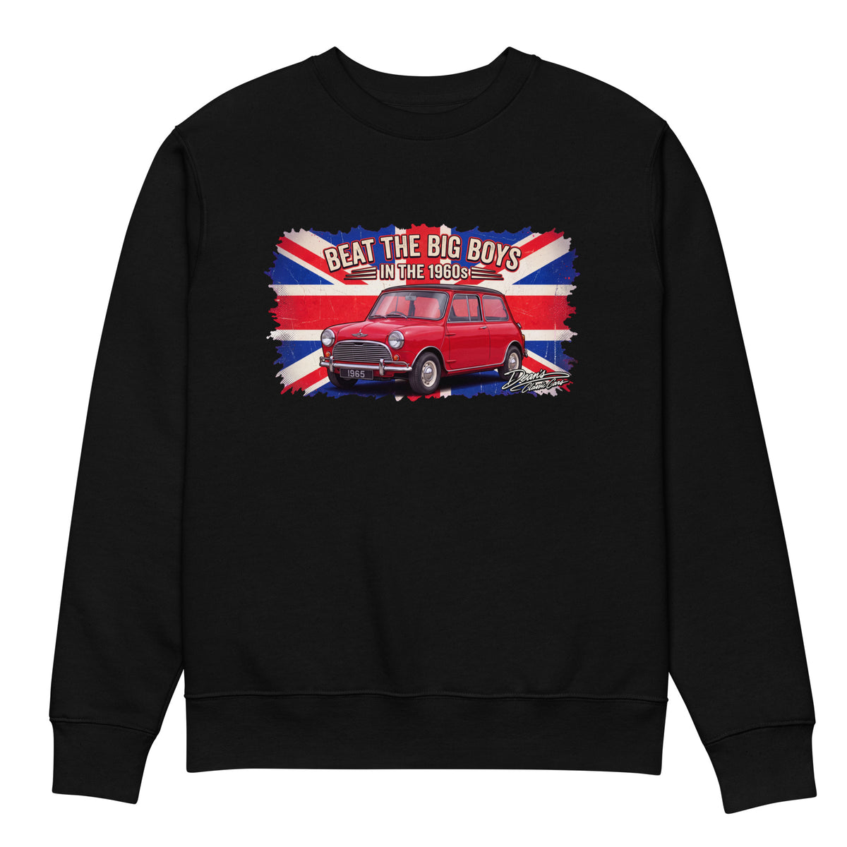 Cooper S Tartan Red Heavyweight Sweatshirt - Dean's Classic Cars