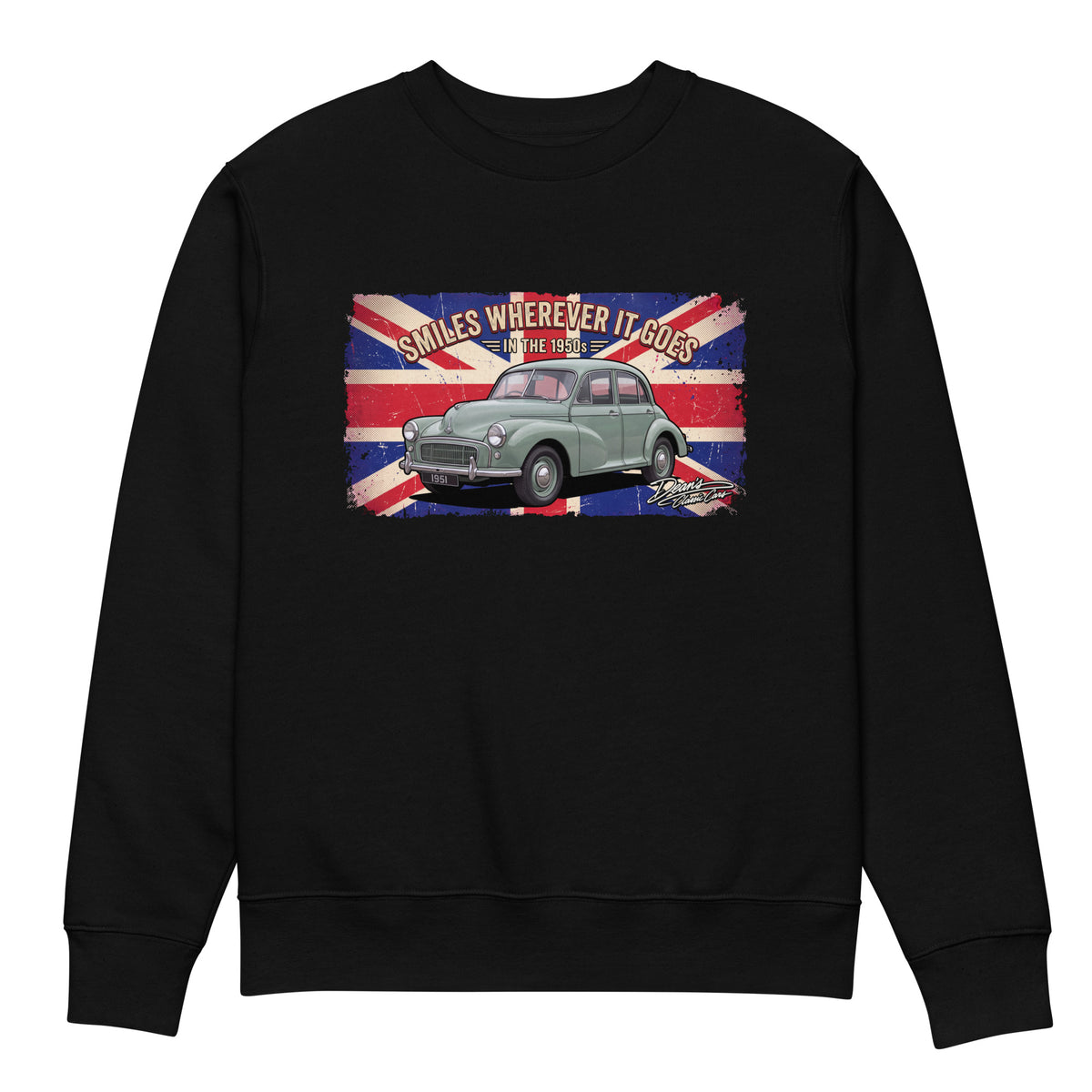 Minor MM Mist Green Heavyweight Sweatshirt - Dean's Classic Cars