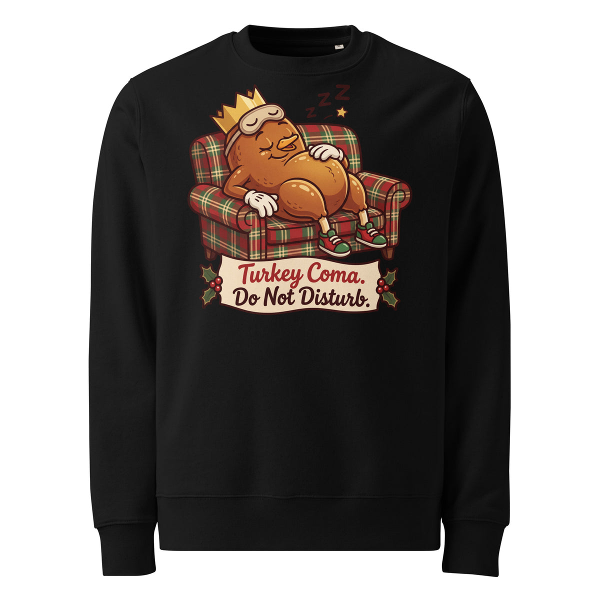 Turkey Coma. Do Not Disturb. Christmas Heavyweight Sweatshirt - Ricki Robin