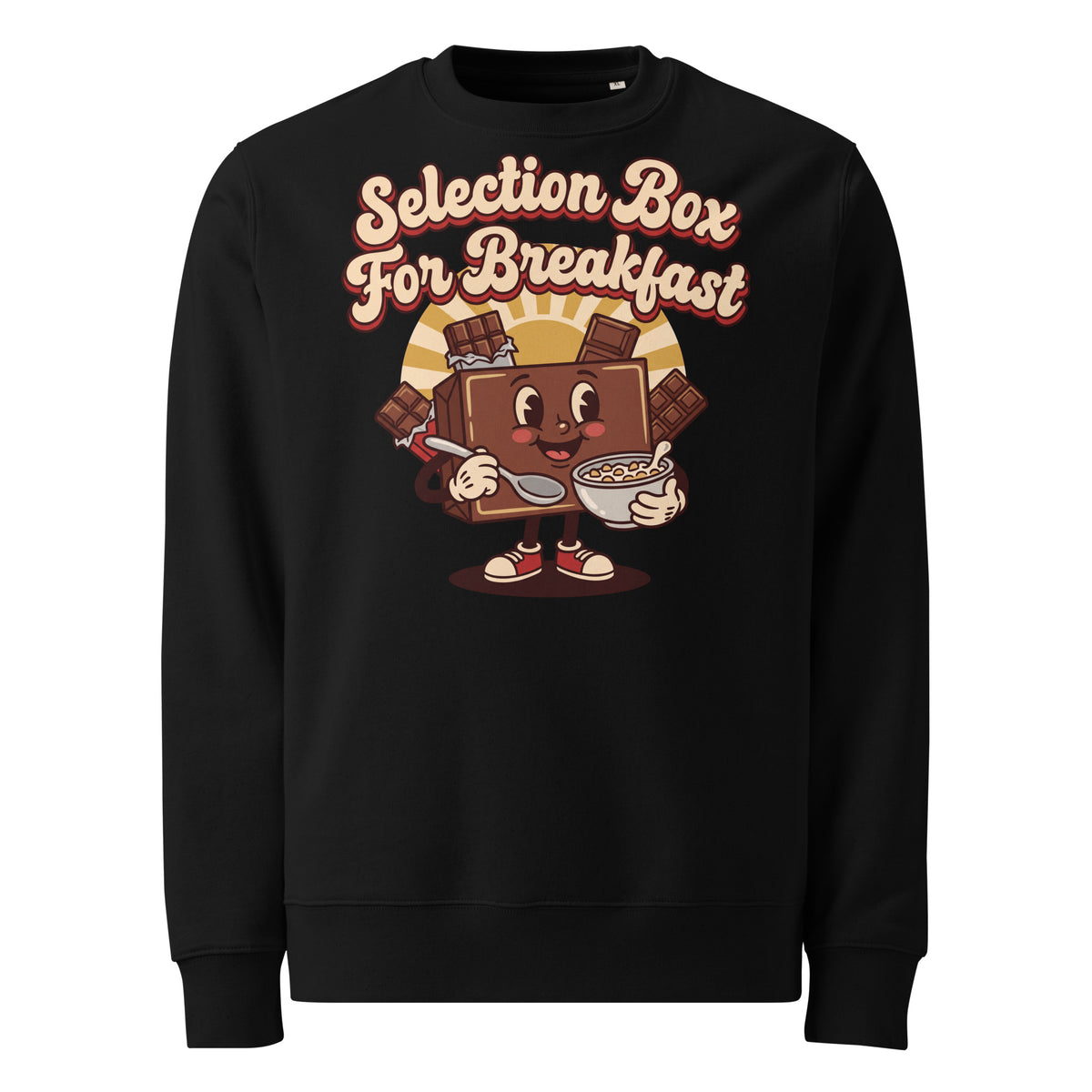 Selection Box For Breakfast Christmas Heavyweight Sweatshirt - Ricki Robin