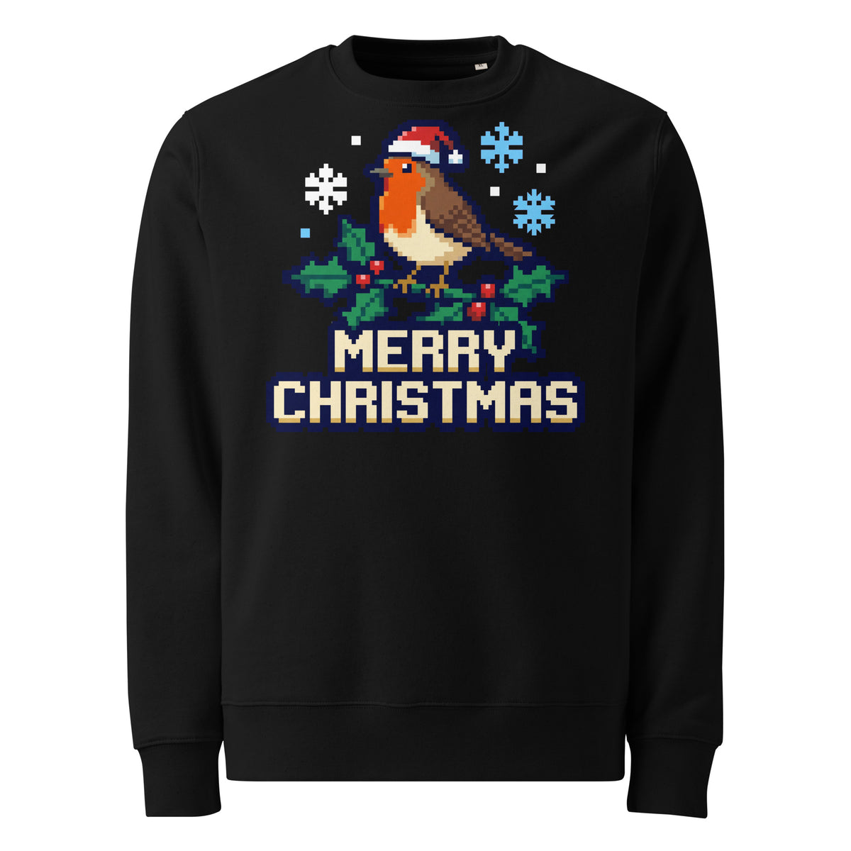 8-Bit Robin Christmas Heavyweight Sweatshirt - Ricki Robin