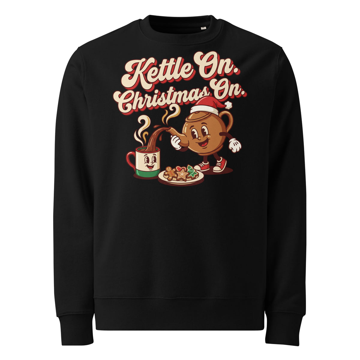 Kettle On. Christmas On. Heavyweight Sweatshirt - Ricki Robin