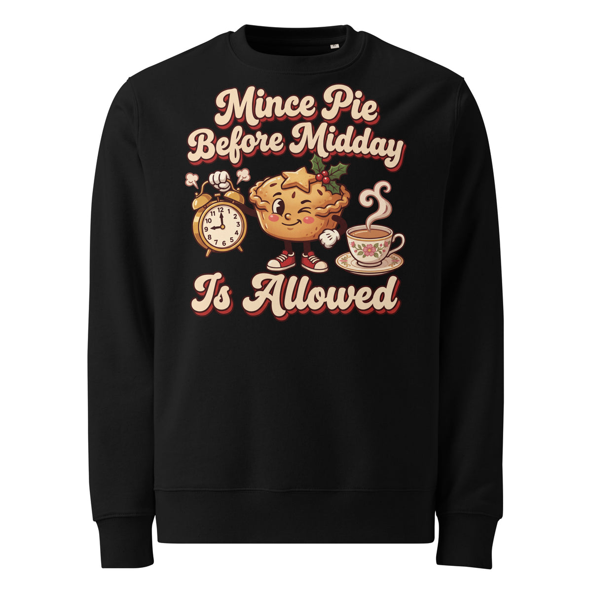 Mince Pie Before Midday Is Allowed Christmas Heavyweight Sweatshirt - Ricki Robin