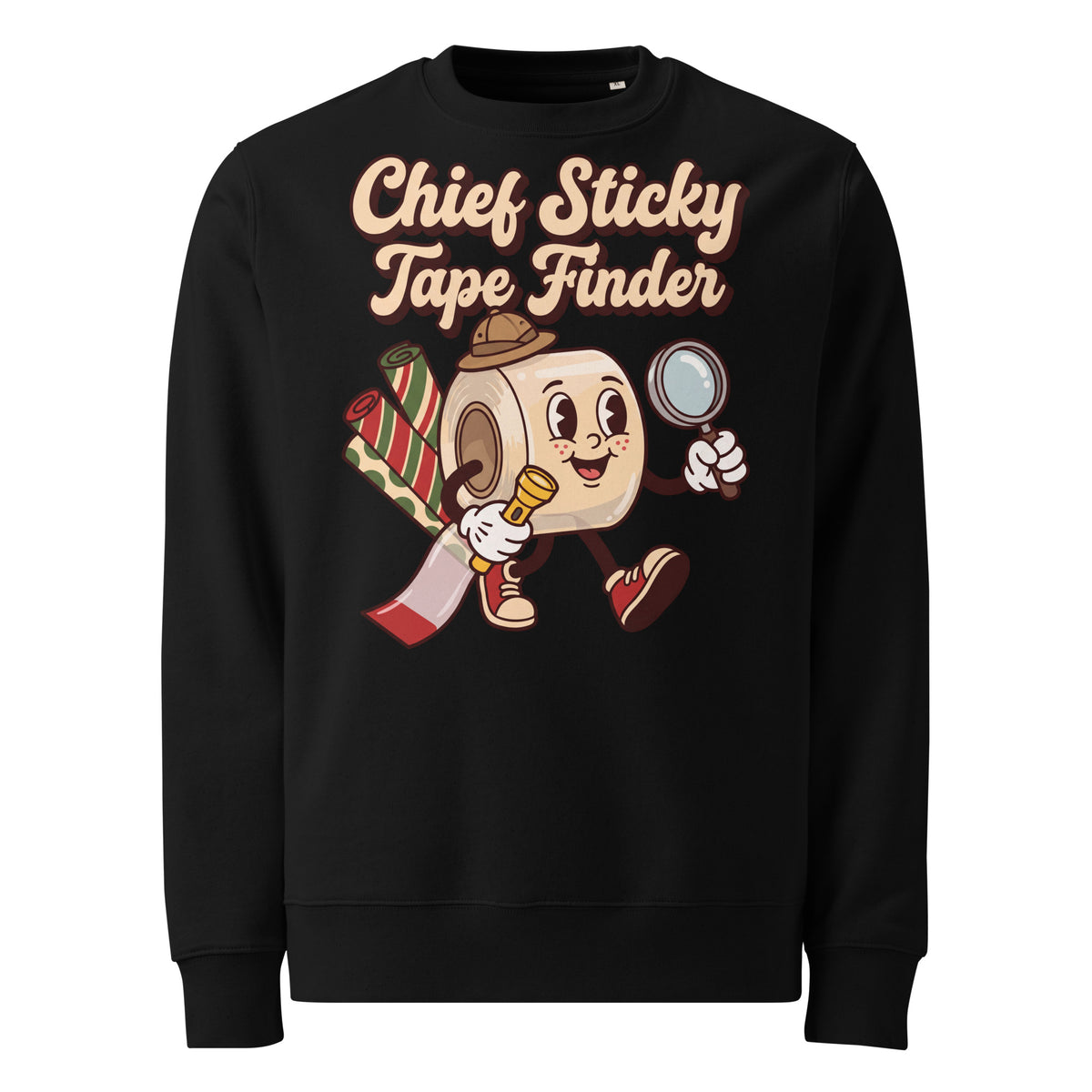 Chief Sticky Tape Finder Christmas Heavyweight Sweatshirt - Ricki Robin