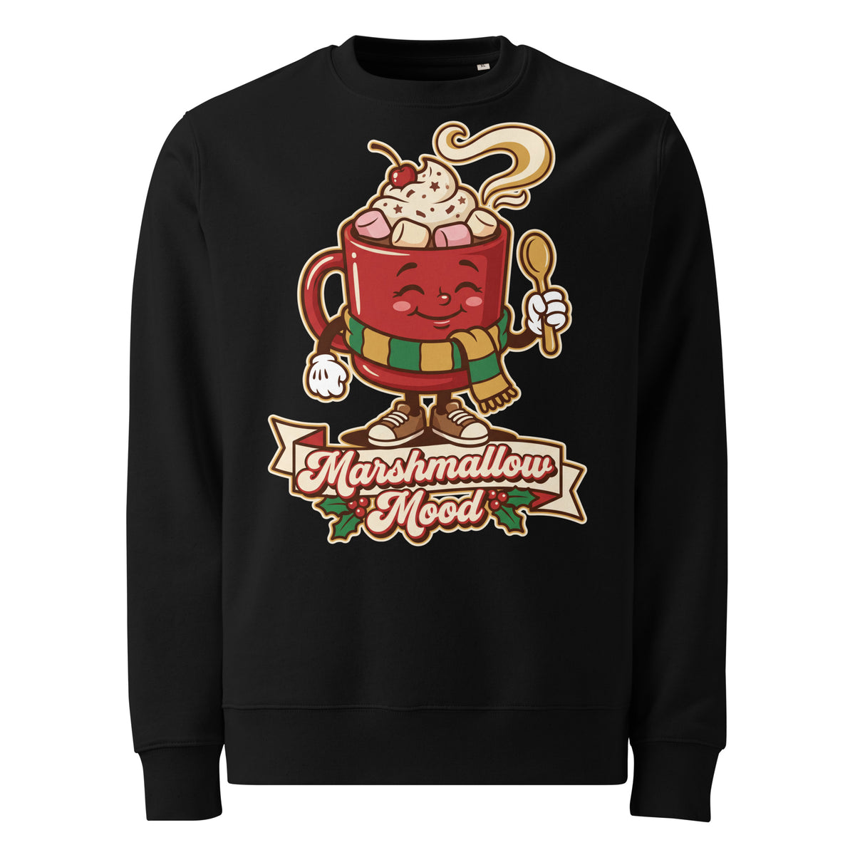Marshmallow Mood Christmas Heavyweight Sweatshirt - Ricki Robin