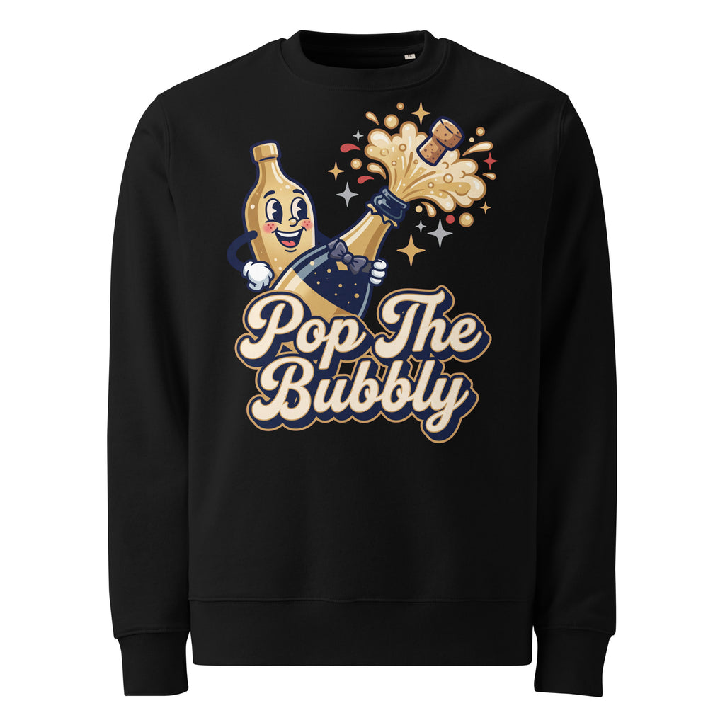 Pop The Bubbly New Year Heavyweight Sweatshirt - Ricki Robin
