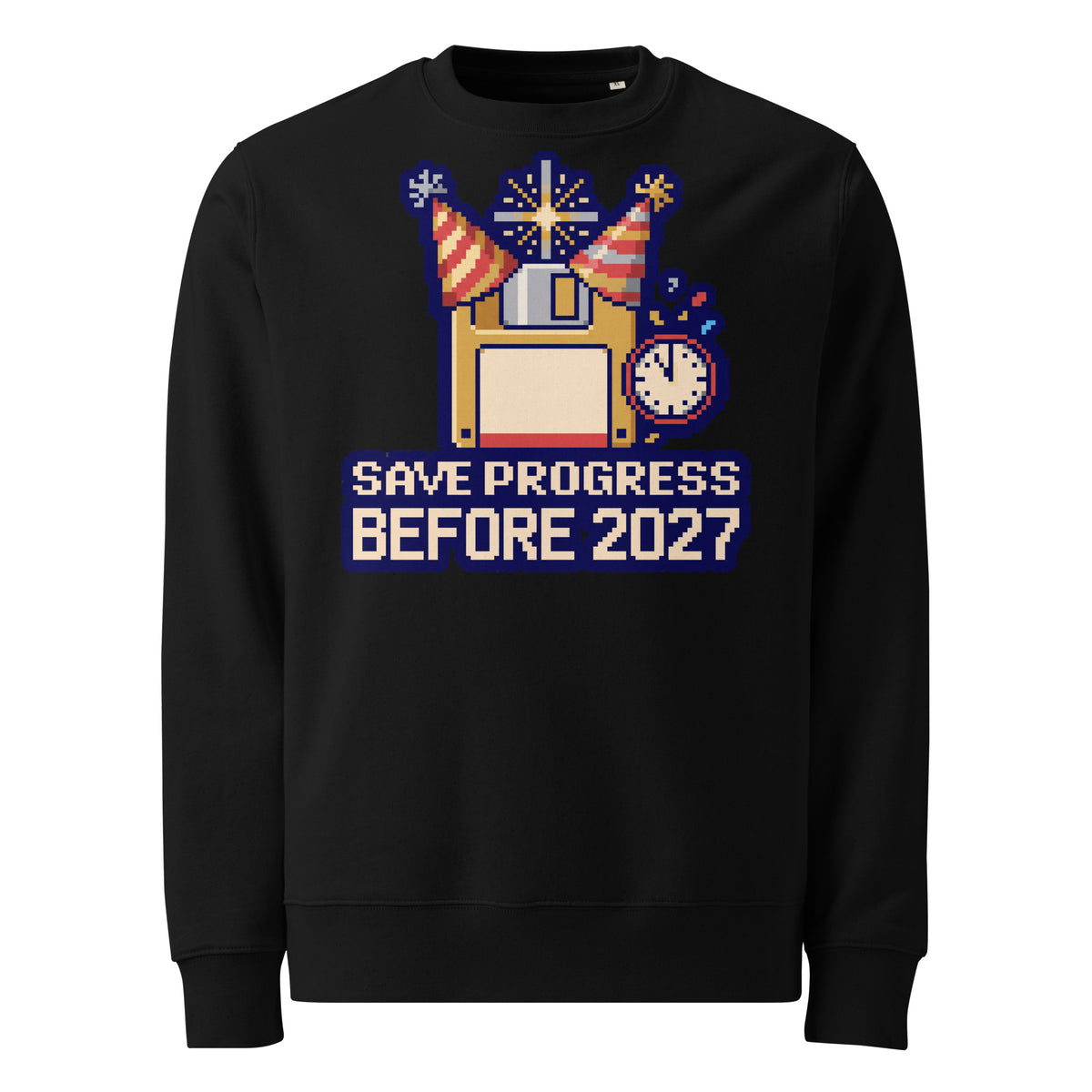 Save Progress Before 2027 New Year Heavyweight Sweatshirt - Ricki Robin