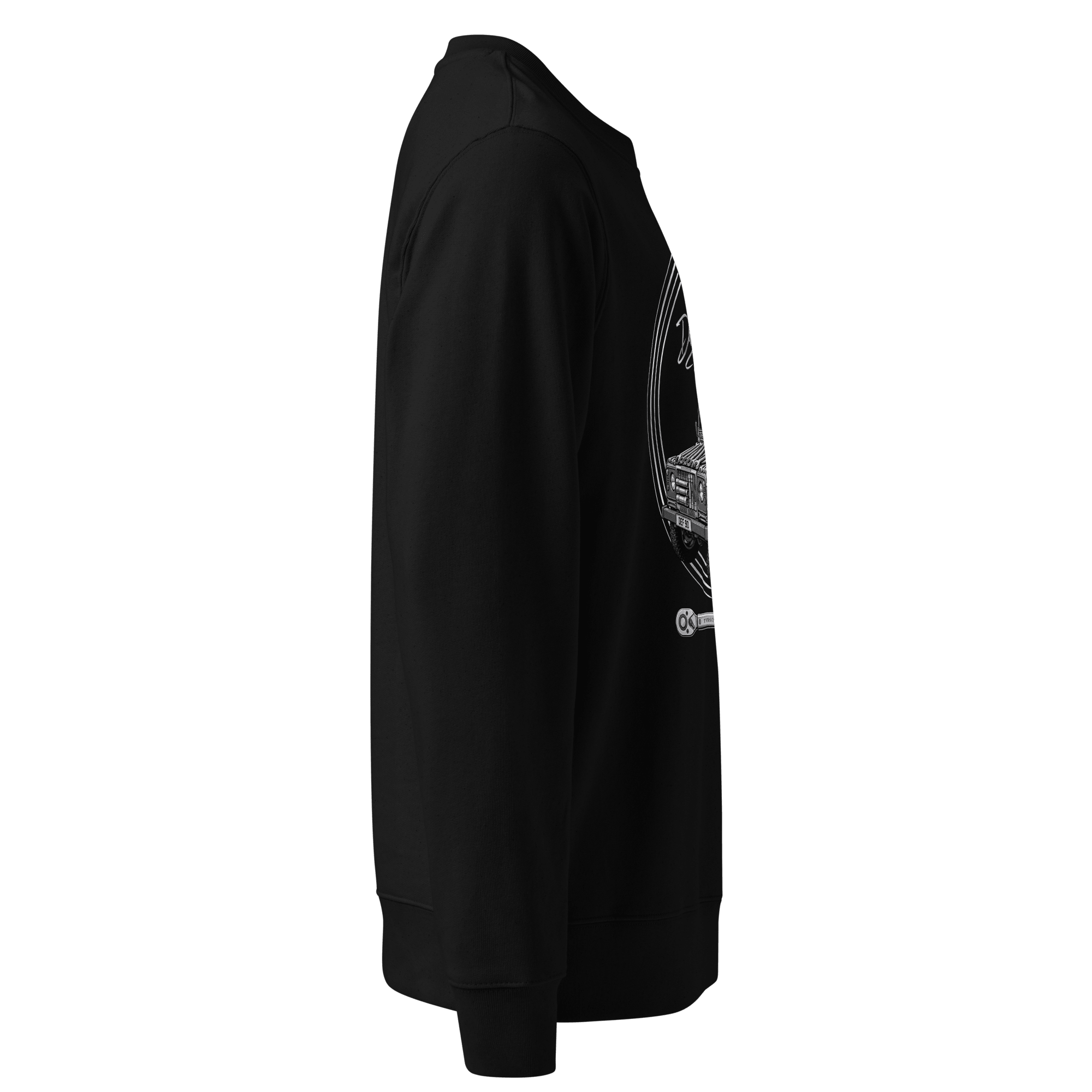 Defender Ninety Jerry Can Heavyweight Sweatshirt - Dean's Classic Cars