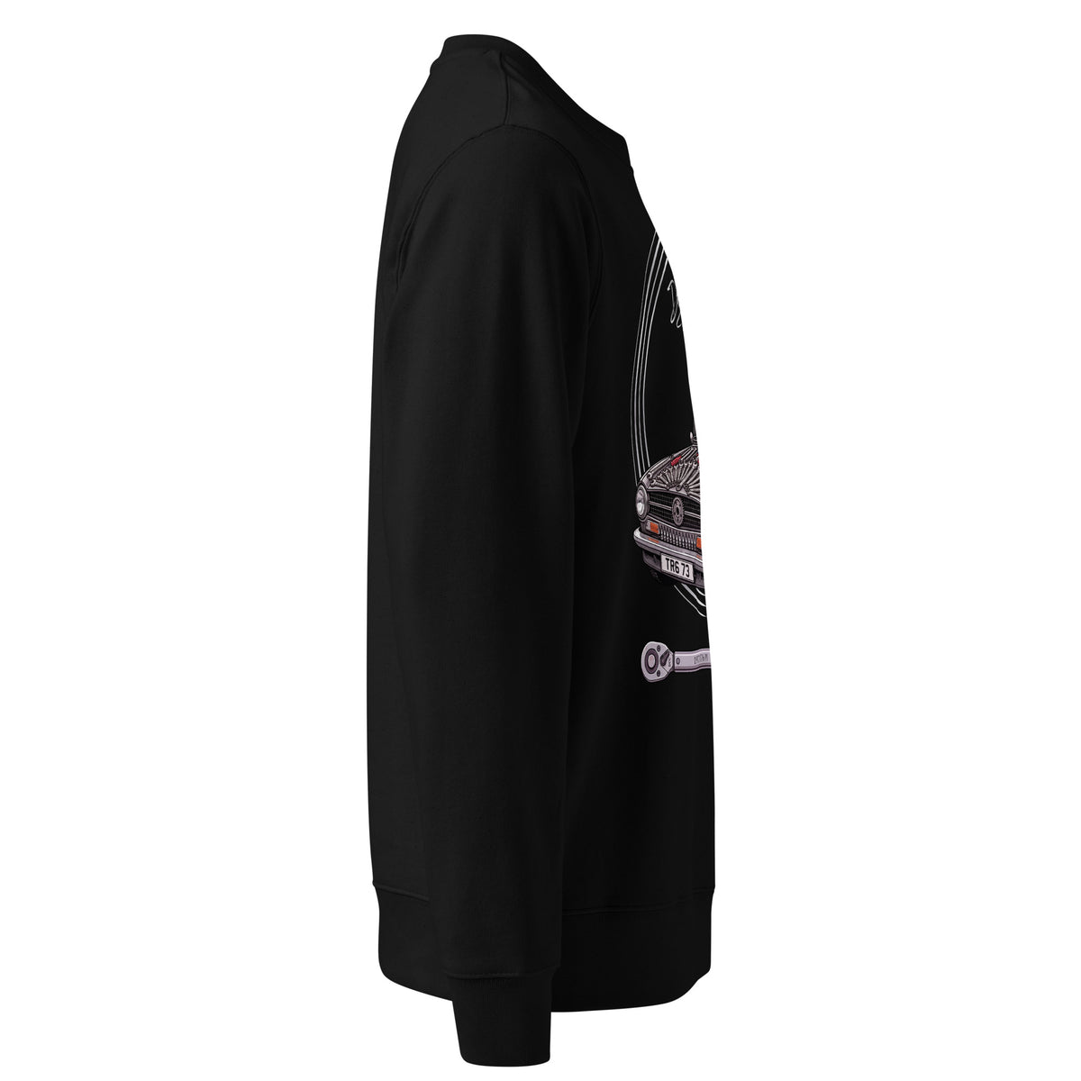 TR6 PI Spark Plug Heavyweight Sweatshirt - Dean's Classic Cars
