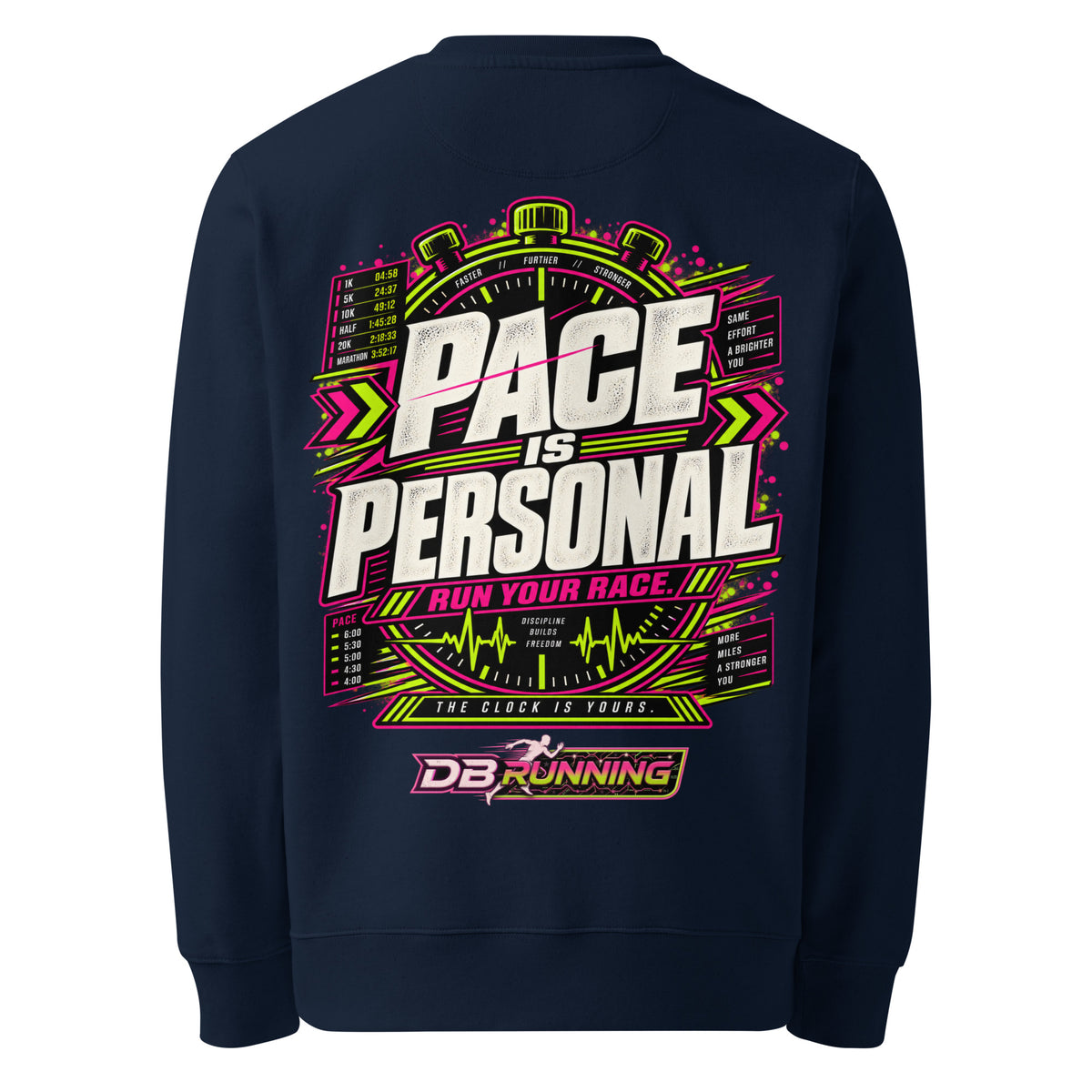 Pace is Personal - Heavyweight Sweatshirt - DB Running