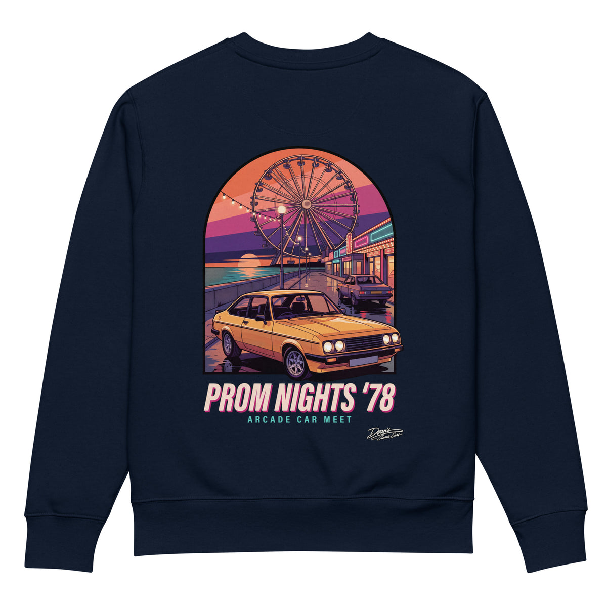Escort RS2000 Prom Nights Heavyweight Sweatshirt - Dean's Classic Cars