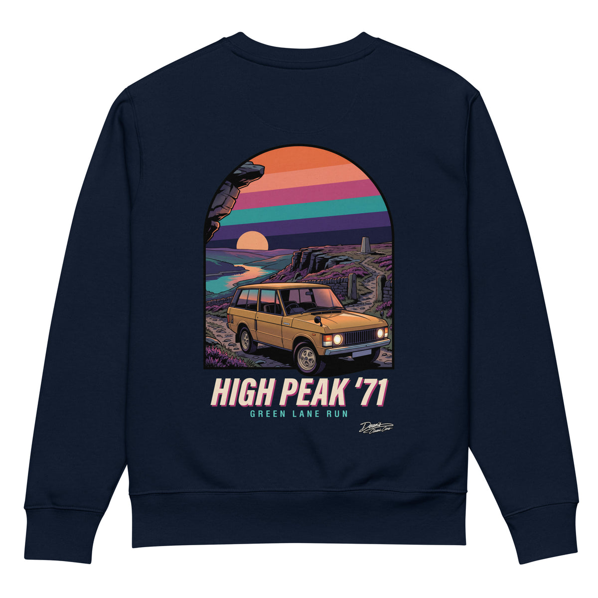 Range Rover High Peak Heavyweight Sweatshirt - Dean's Classic Cars
