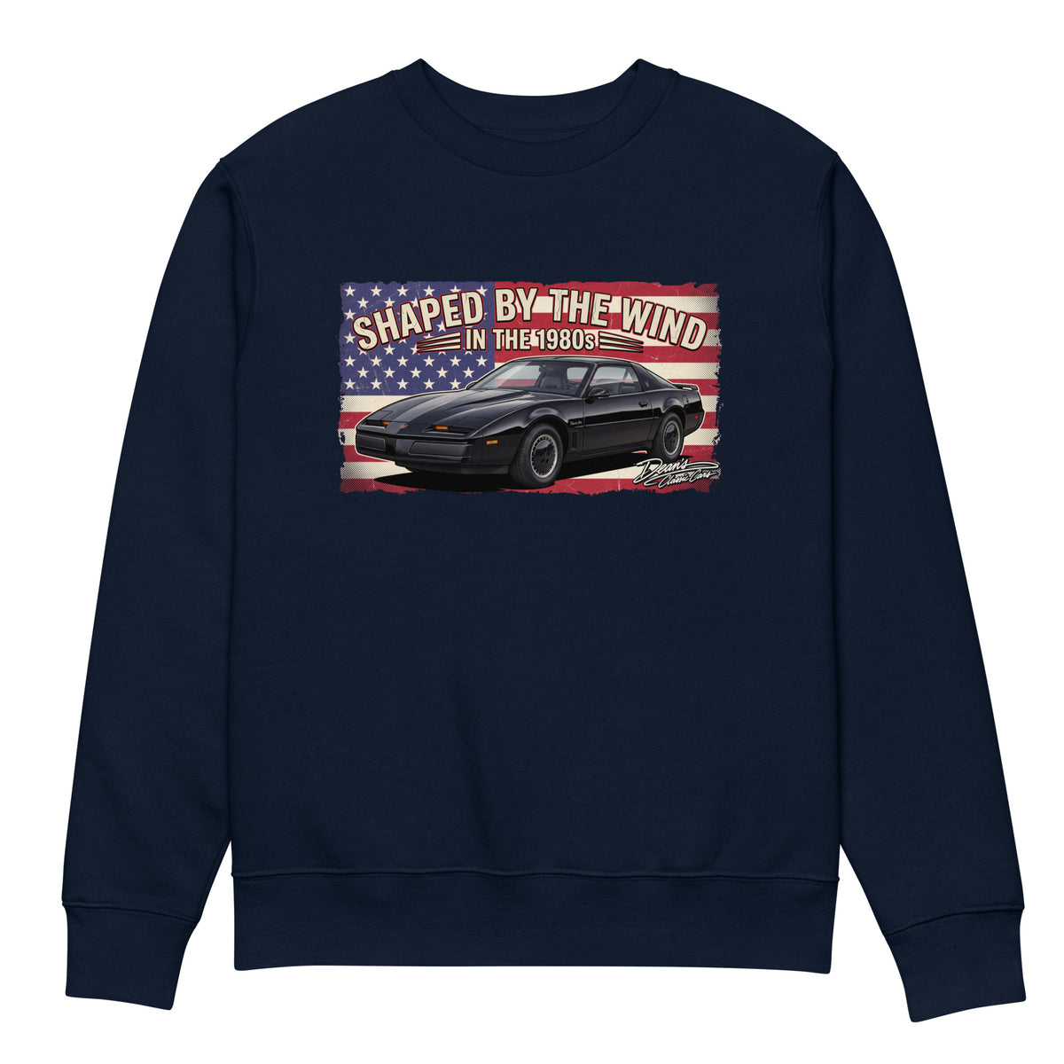 Trans Am Black Wedge Heavyweight Sweatshirt - Dean's Classic Cars