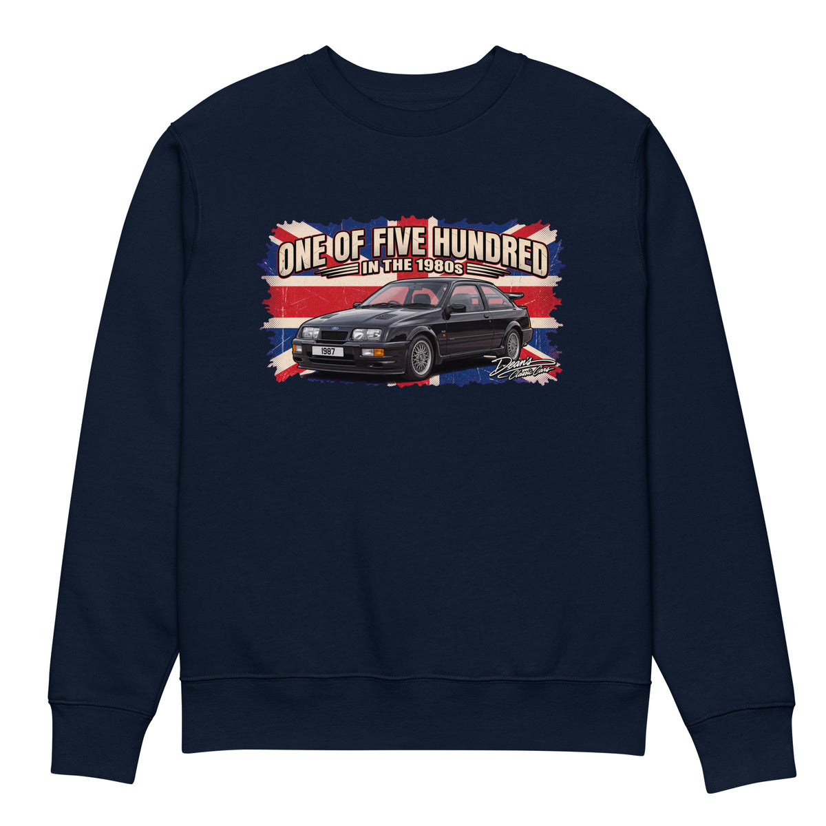 Sierra RS500 Whale Tail Heavyweight Sweatshirt - Dean's Classic Cars