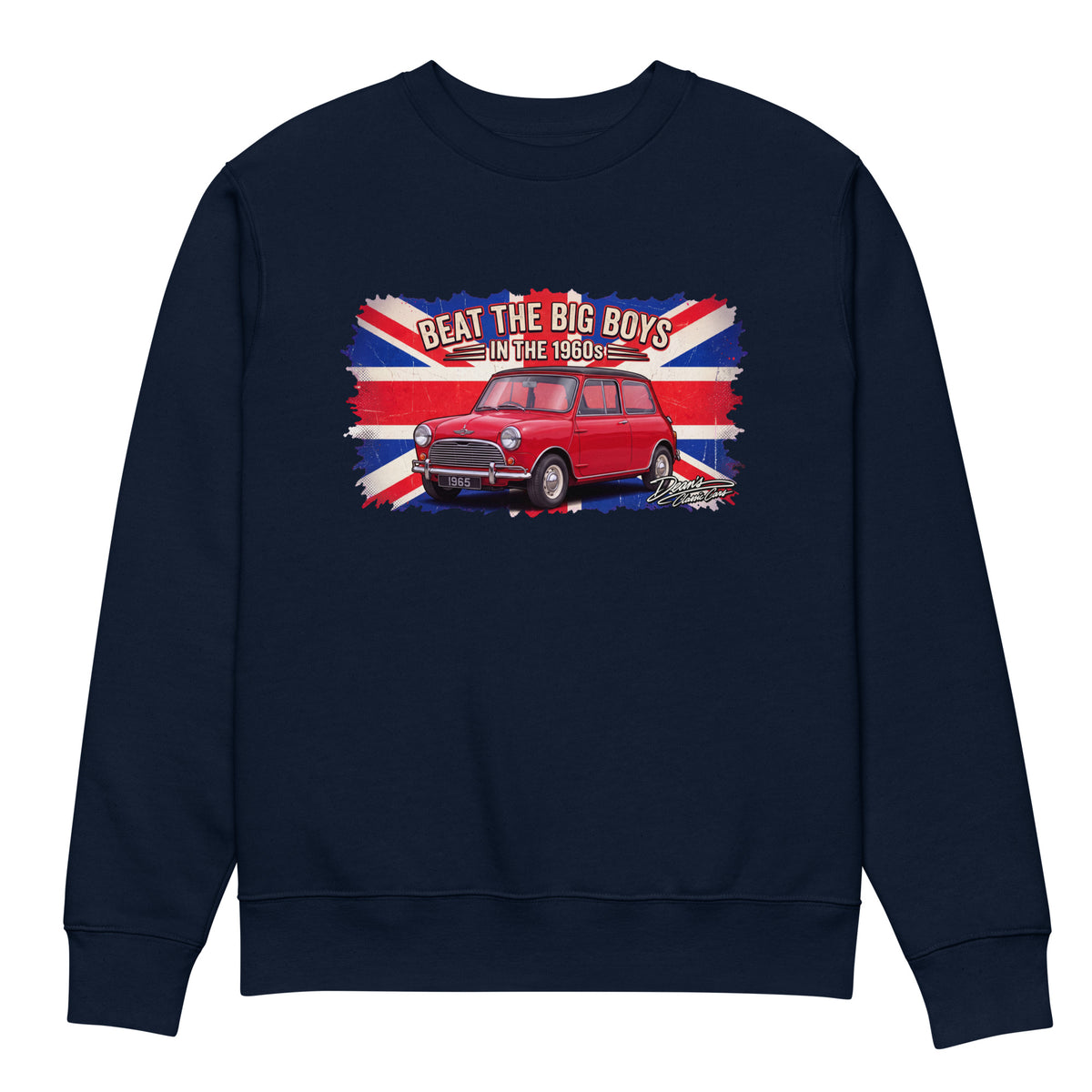 Cooper S Tartan Red Heavyweight Sweatshirt - Dean's Classic Cars