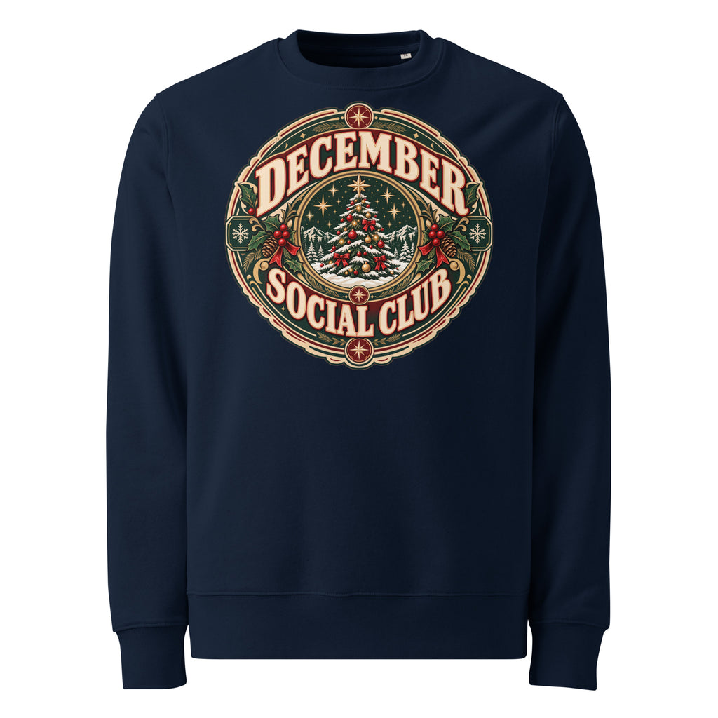 December Social Club Christmas Heavyweight Sweatshirt - Ricki Robin