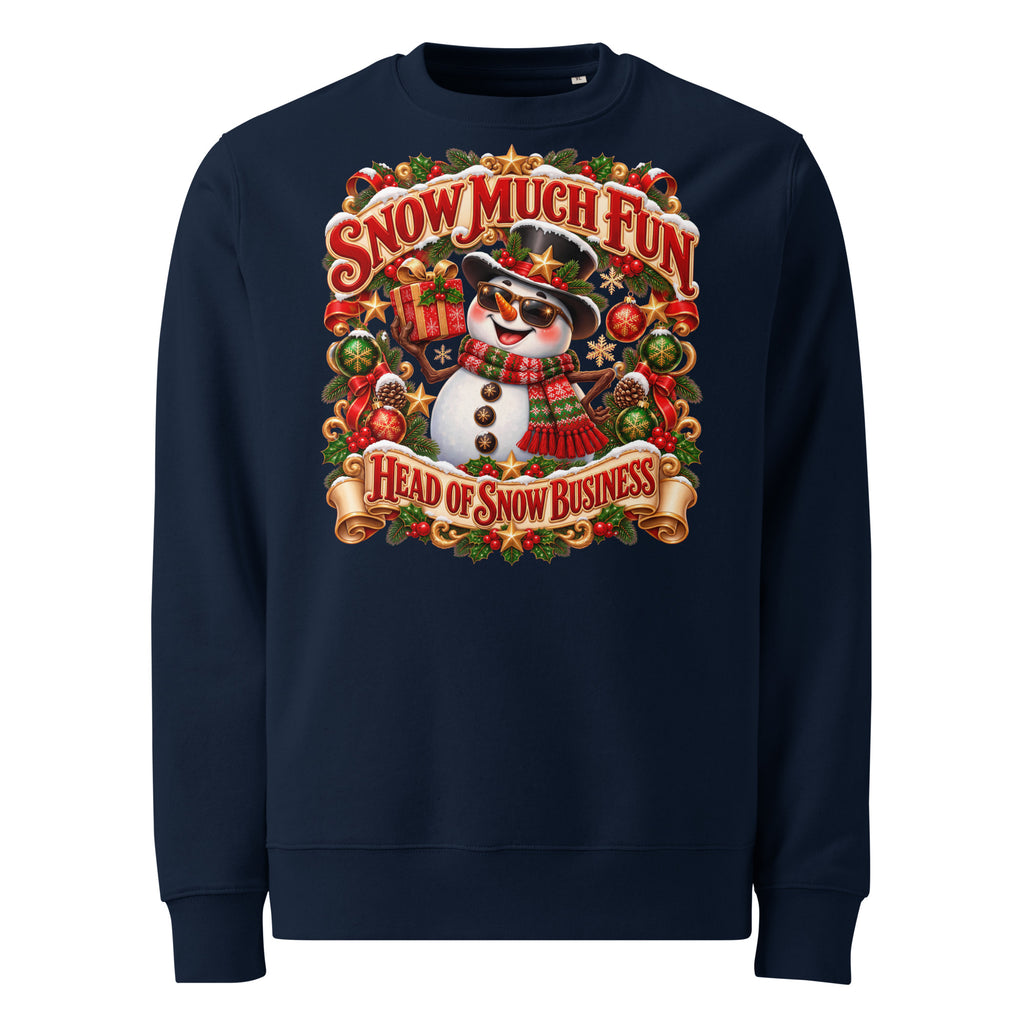 Snow Much Fun Christmas Heavyweight Sweatshirt - Ricki Robin
