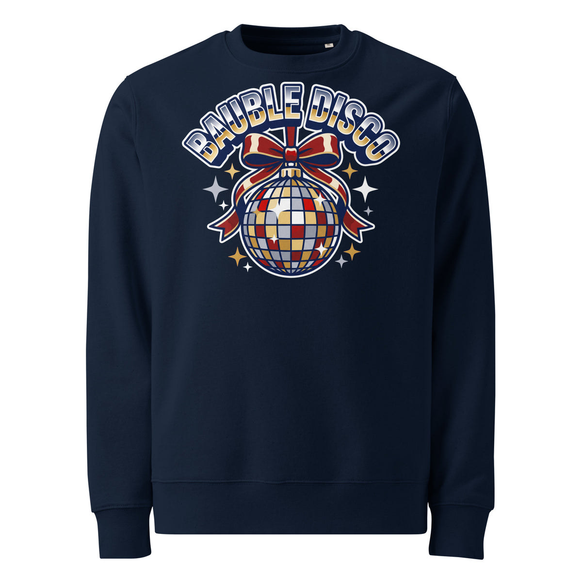 Bauble Disco Christmas Heavyweight Sweatshirt - Ricki Robin