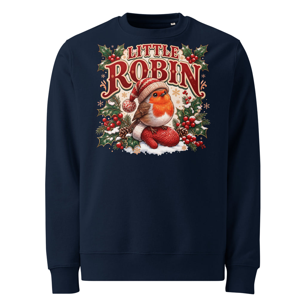 Little Robin Christmas Heavyweight Sweatshirt - Ricki Robin