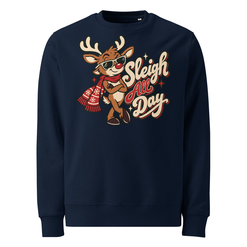 Sleigh All Day Christmas Heavyweight Sweatshirt - Ricki Robin