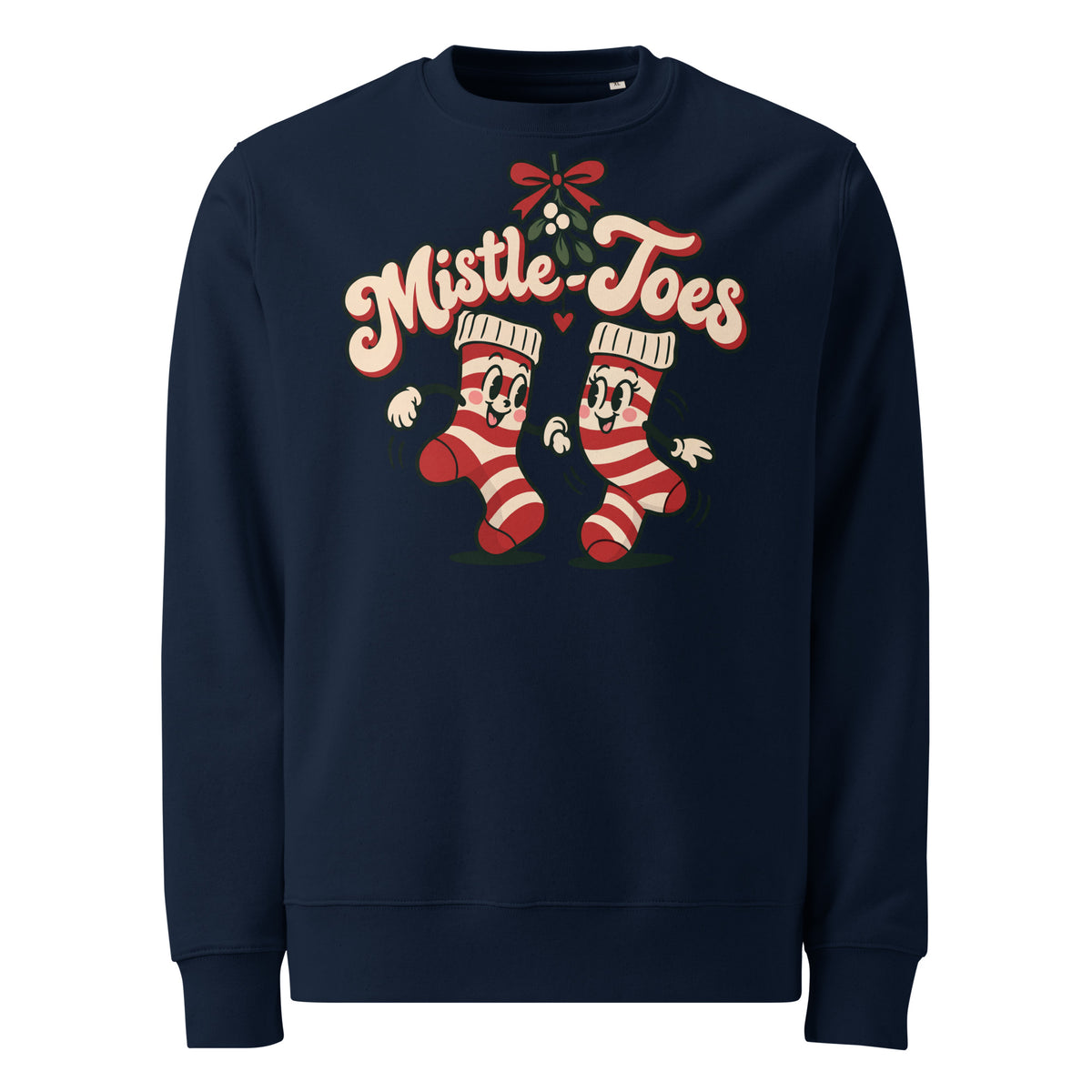 Mistle-Toes Christmas Heavyweight Sweatshirt - Ricki Robin