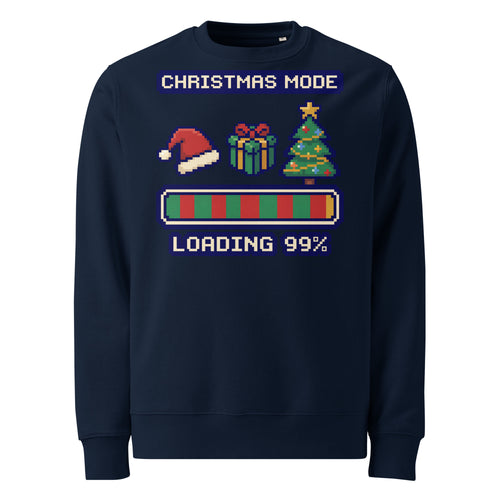 Christmas Mode Loading Heavyweight Sweatshirt - Ricki Robin
