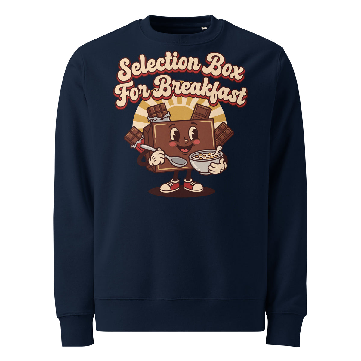 Selection Box For Breakfast Christmas Heavyweight Sweatshirt - Ricki Robin