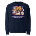 Christmas Dinner Speedrun Heavyweight Sweatshirt - Ricki Robin