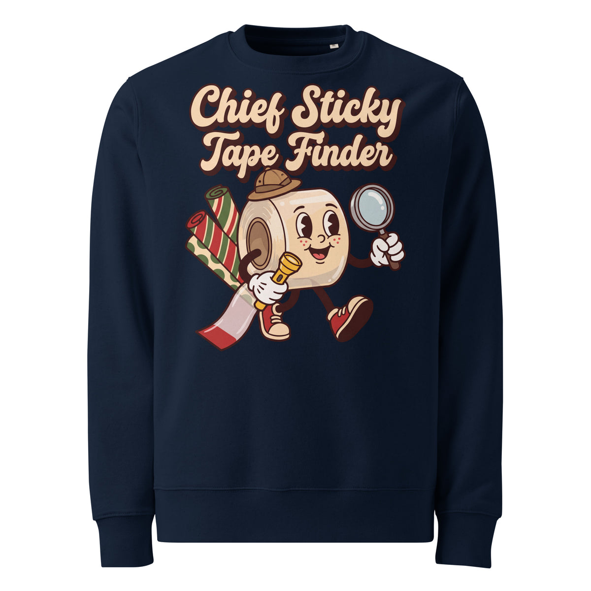 Chief Sticky Tape Finder Christmas Heavyweight Sweatshirt - Ricki Robin