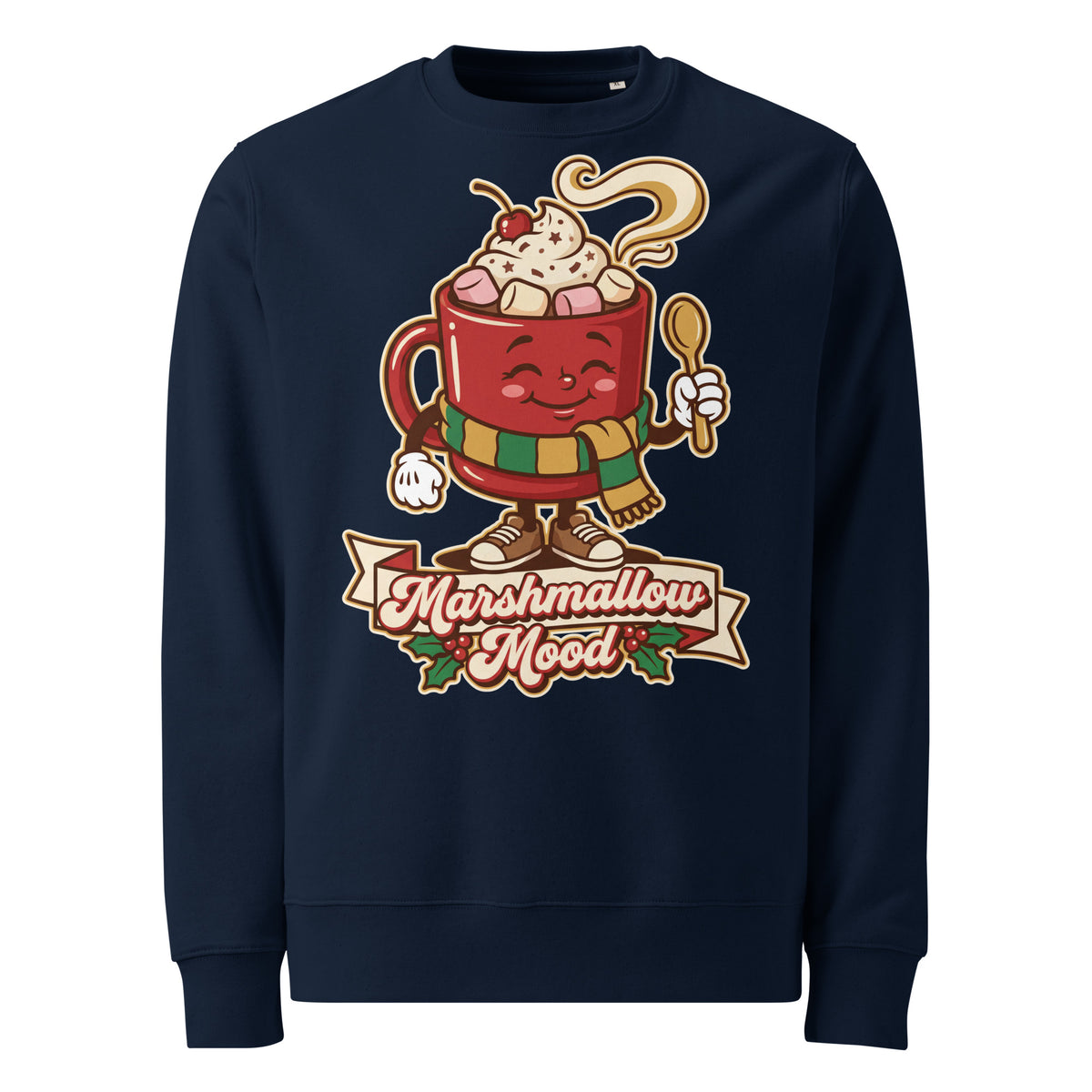 Marshmallow Mood Christmas Heavyweight Sweatshirt - Ricki Robin