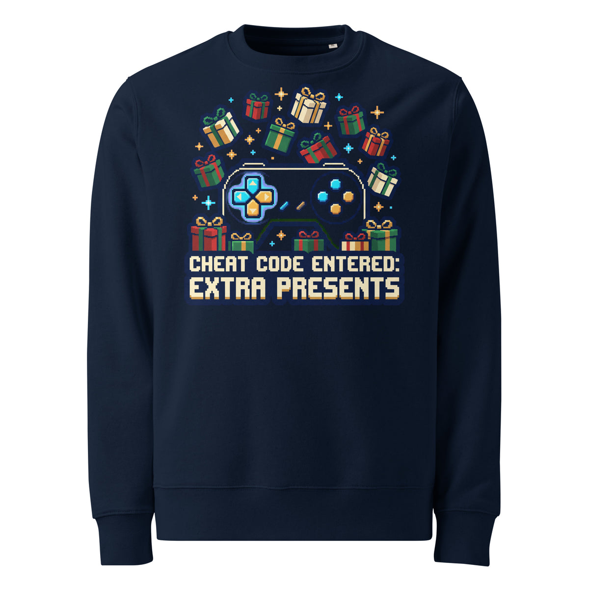 Cheat Code: Extra Presents Christmas Heavyweight Sweatshirt - Ricki Robin