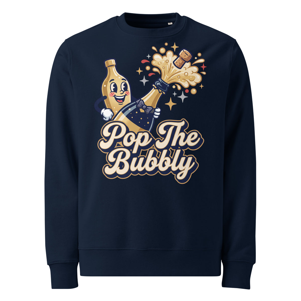 Pop The Bubbly New Year Heavyweight Sweatshirt - Ricki Robin