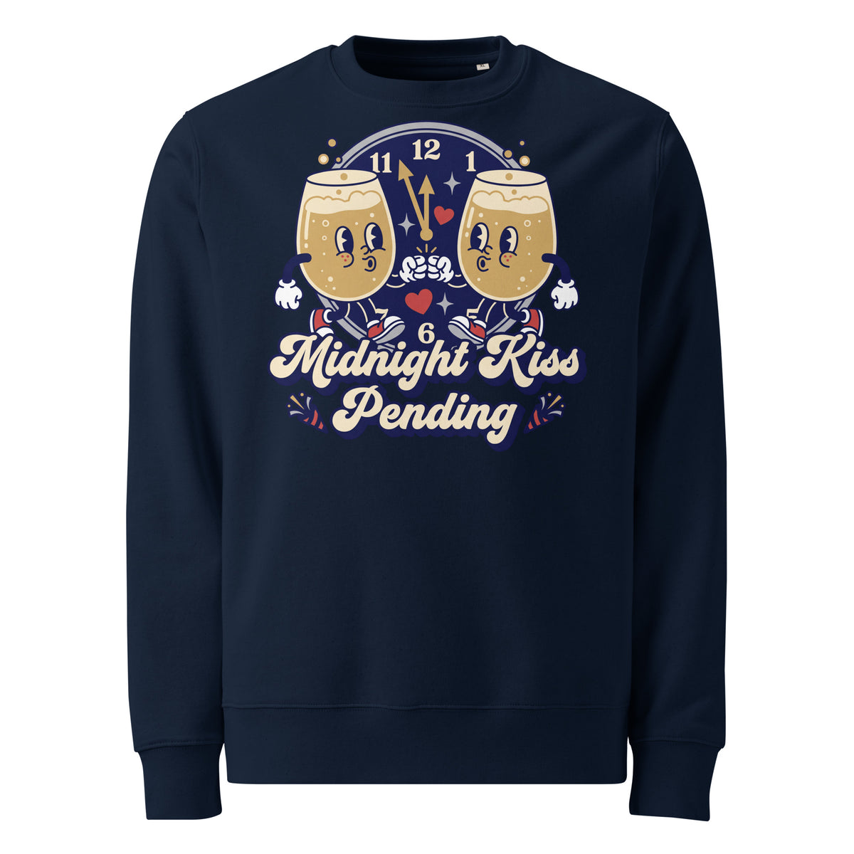 Midnight Kiss Pending New Year Heavyweight Sweatshirt - Ricki Robin