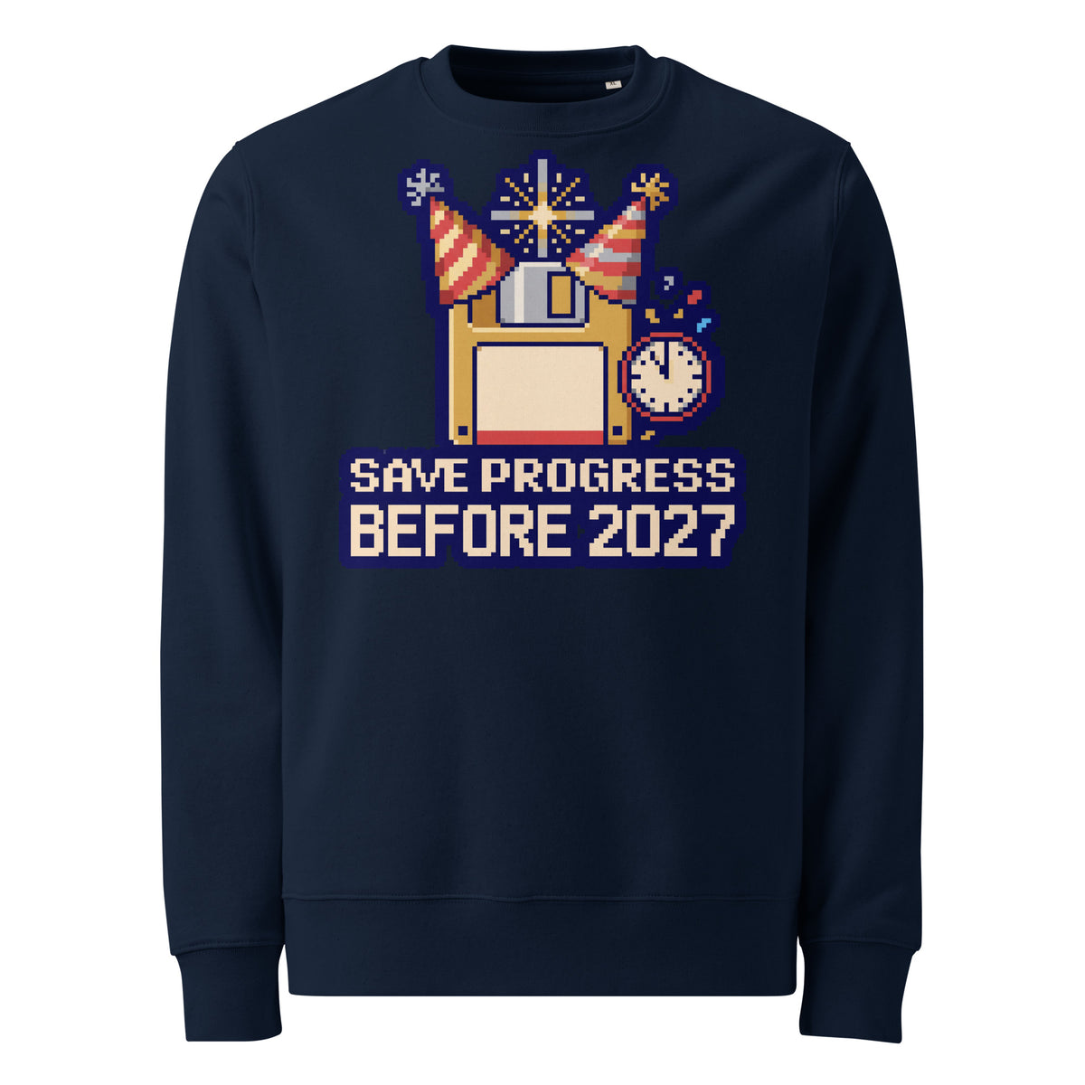 Save Progress Before 2027 New Year Heavyweight Sweatshirt - Ricki Robin
