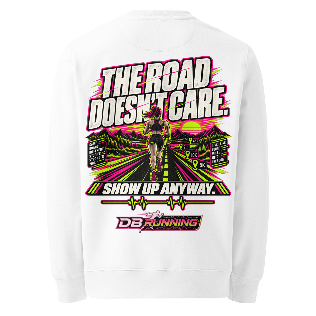 The Road Female - Heavyweight Sweatshirt - DB Running