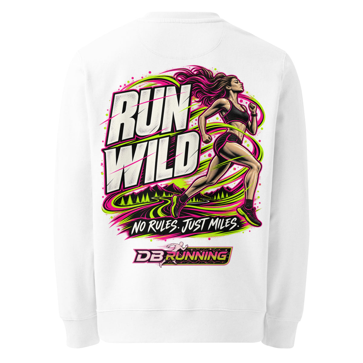 Run Wild - Heavyweight Sweatshirt - DB Running