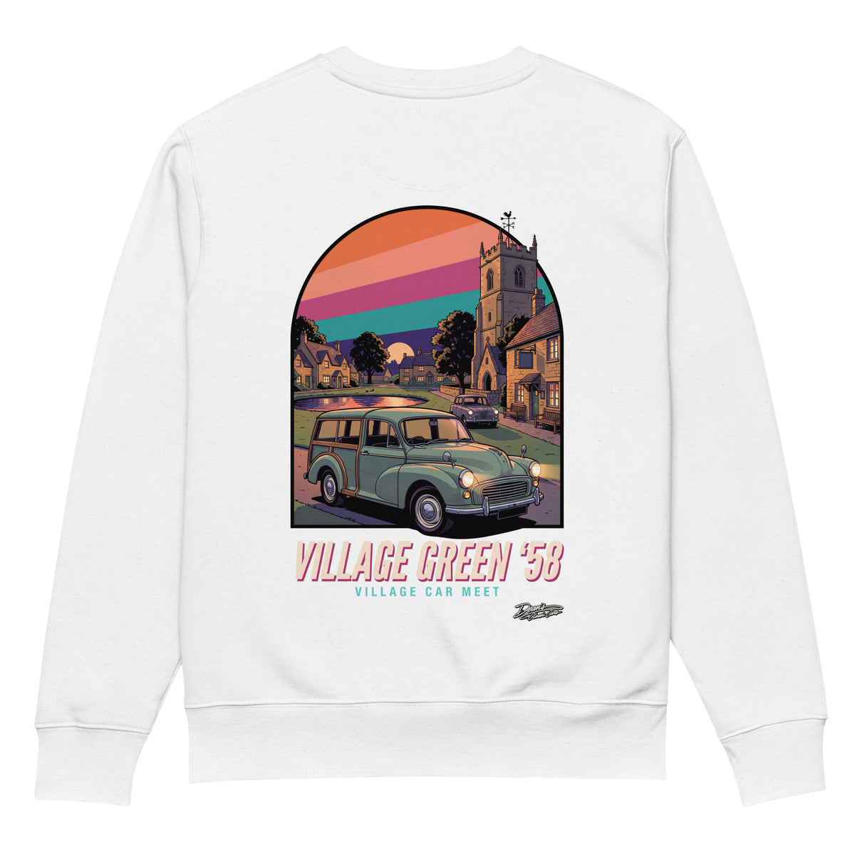 Minor Traveller Village Green Heavyweight Sweatshirt - Dean's Classic Cars