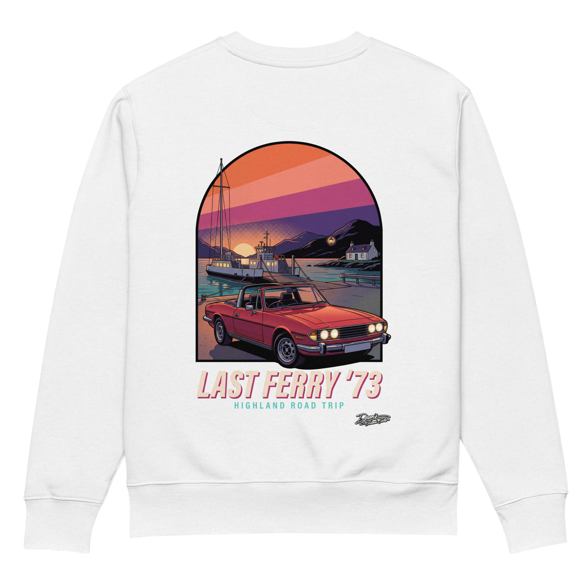 Stag Mk2 Last Ferry Heavyweight Sweatshirt - Dean's Classic Cars