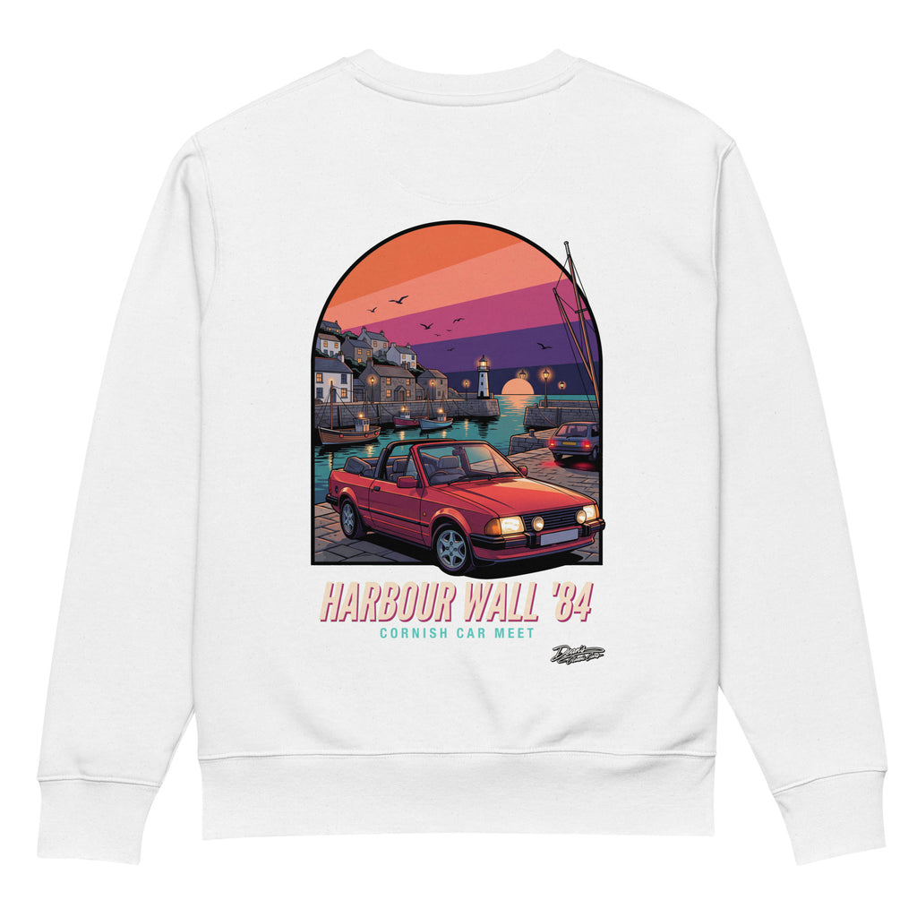 XR3i Cabriolet Harbour Wall Heavyweight Sweatshirt - Dean's Classic Cars