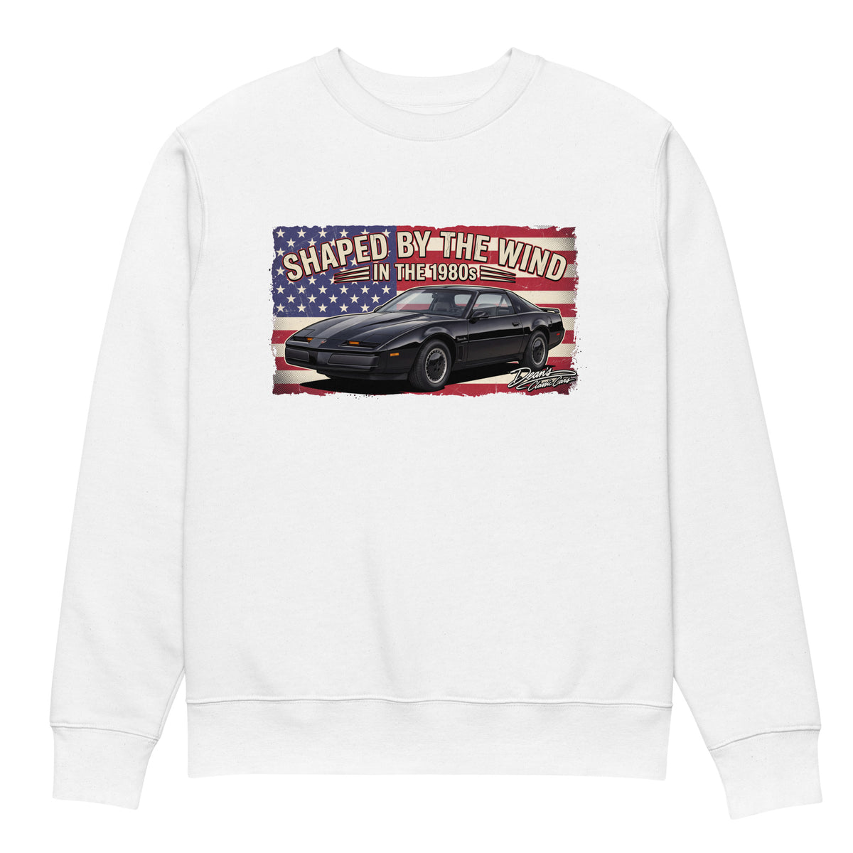 Trans Am Black Wedge Heavyweight Sweatshirt - Dean's Classic Cars