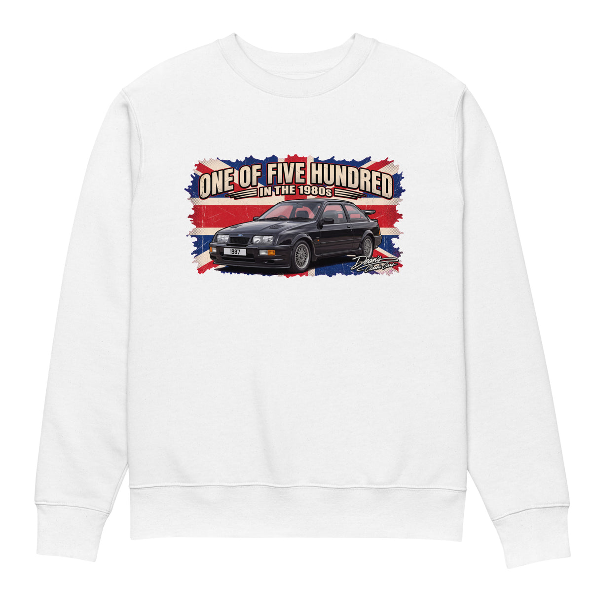 Sierra RS500 Whale Tail Heavyweight Sweatshirt - Dean's Classic Cars