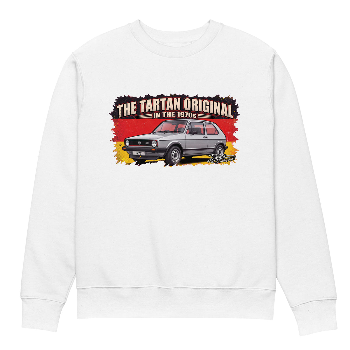Golf GTI Diamond Silver Heavyweight Sweatshirt - Dean's Classic Cars