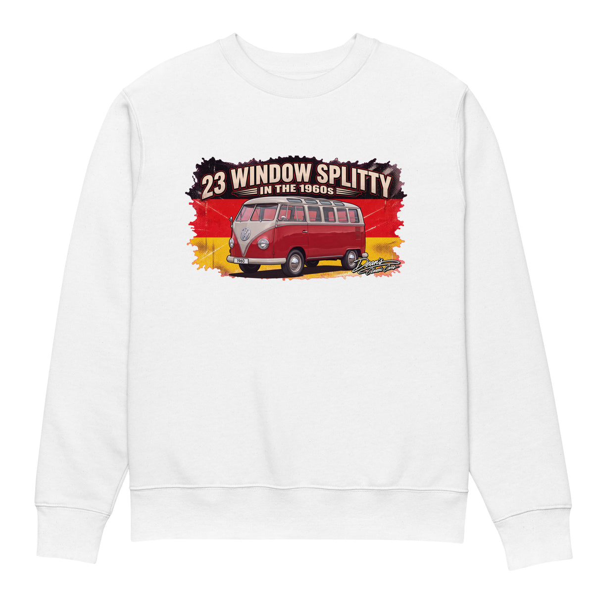 Samba Twenty Three Window Heavyweight Sweatshirt - Dean's Classic Cars
