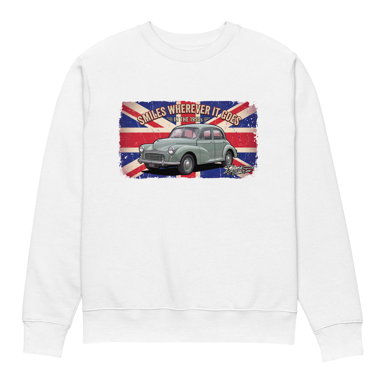 Minor MM Mist Green Heavyweight Sweatshirt - Dean's Classic Cars